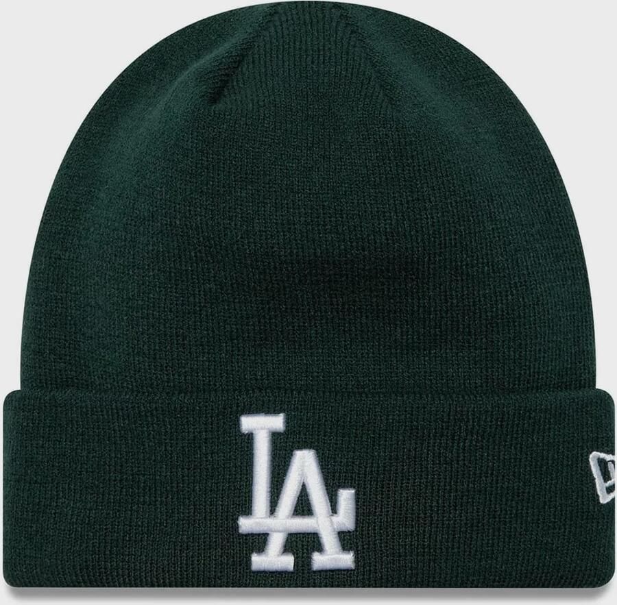 New era Beanie League Essential MLB Los Angeles Dodgers Unisex Mutsen groen Maat ONE SIZE Accessoires