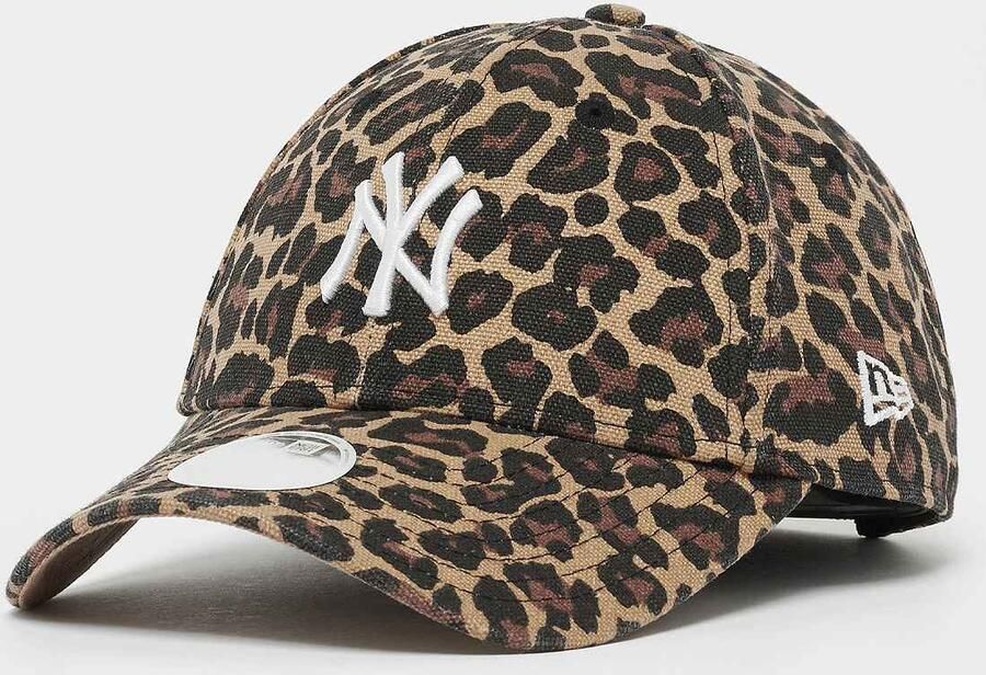 New era Female 9FORTY Leopard York Yankees Women Caps beige Maat ONE SIZE Accessoires - Foto 3