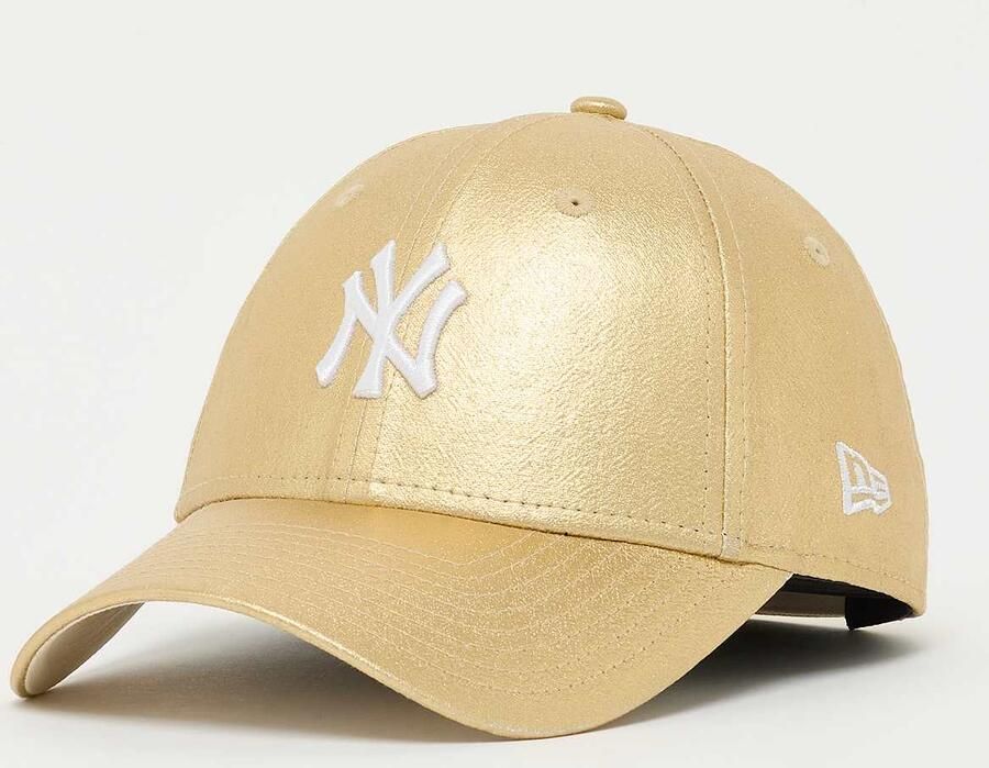 New era Female 9Forty Metallic MLB York Yankees Women Baseball caps goud Maat ONE SIZE Accessoires - Foto 3
