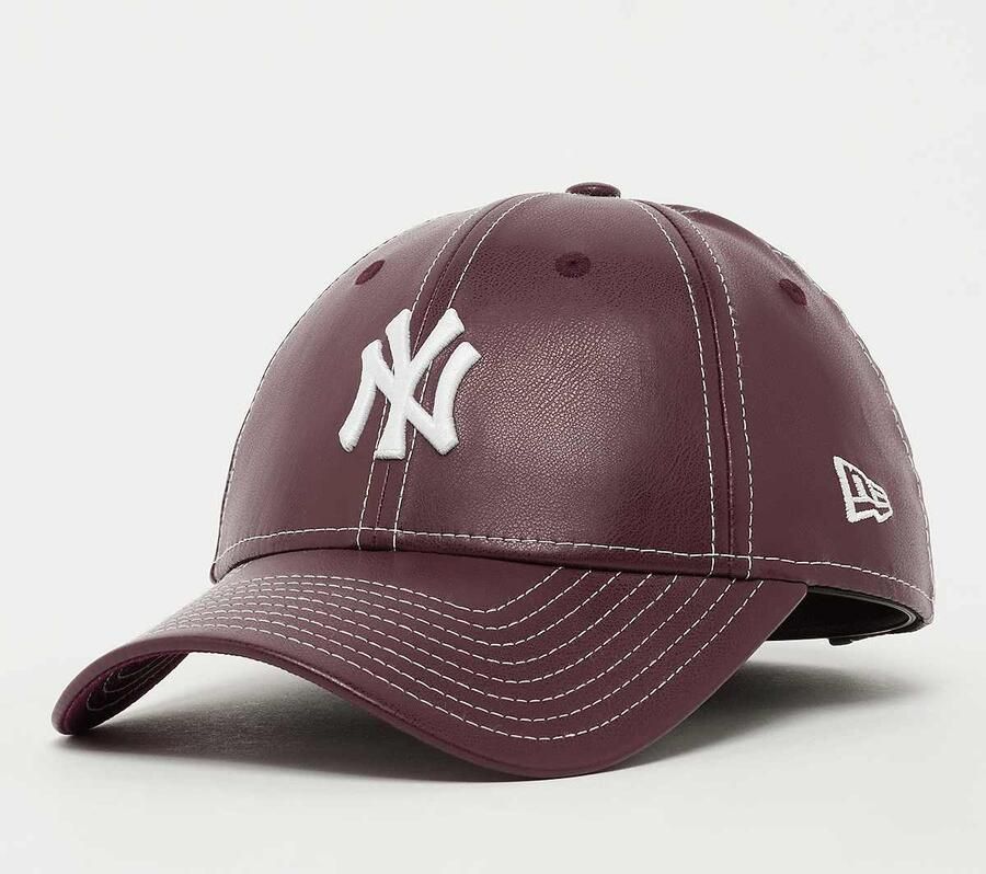 New era FEMALE 9FORTY Topstitch PU York Yankees Women Baseball caps rood Maat ONE SIZE Accessoires - Foto 3