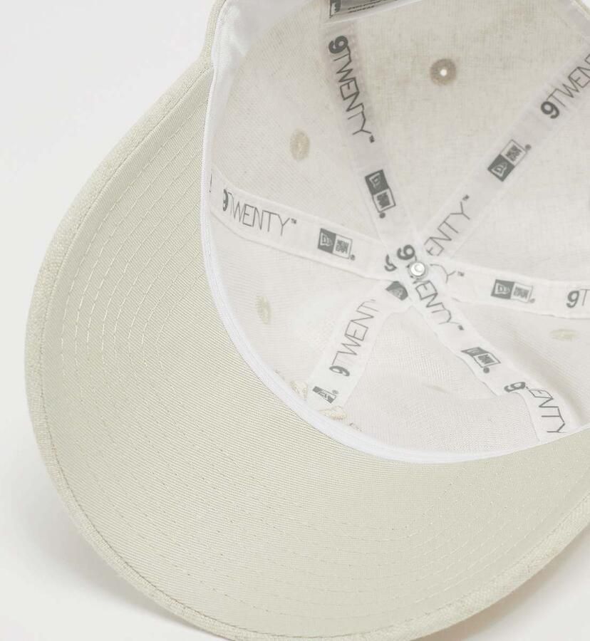 New era FEMALE 9TWENTY Linen York Yankees Unisex Caps beige Maat ONE SIZE Accessoires