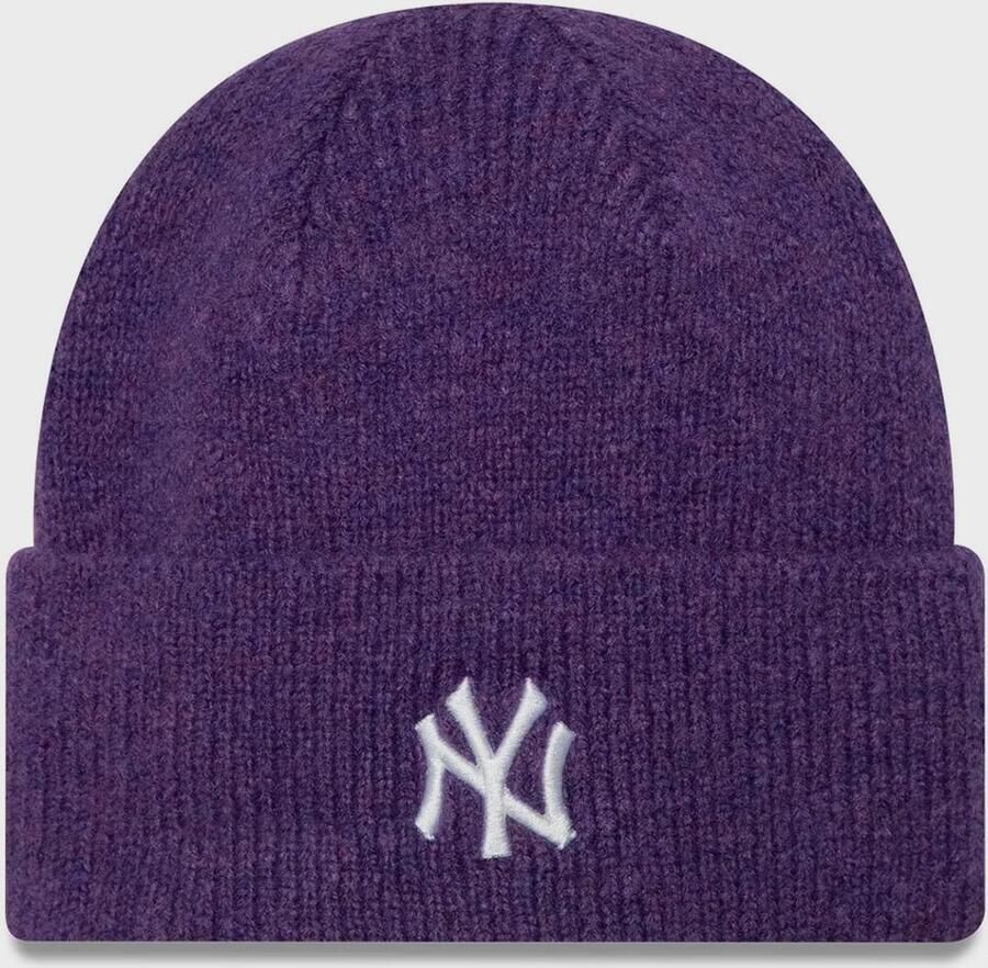 New era Female Wide Cuff Beanie MLB York Yankees dgr Women Mutsen roze Maat ONE SIZE Accessoires - Foto 1