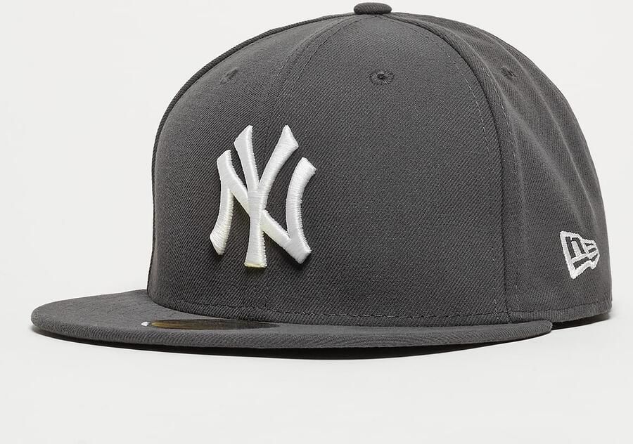 New era Fitted-Cap 59Fifty Basic MLB York Yankees Unisex Caps grijs Accessoires - Foto 3