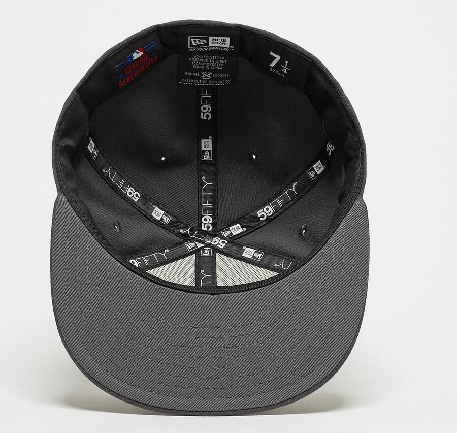 New era Fitted-Cap 59Fifty Basic MLB York Yankees Unisex Caps grijs Accessoires