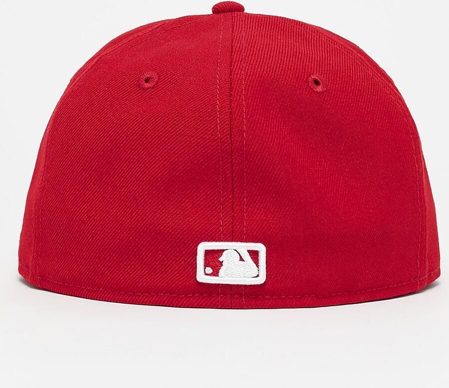 New era Fitted-Cap 59Fifty Basic MLB New York Yankees Caps in rood formaten: 6.875 - Foto 2
