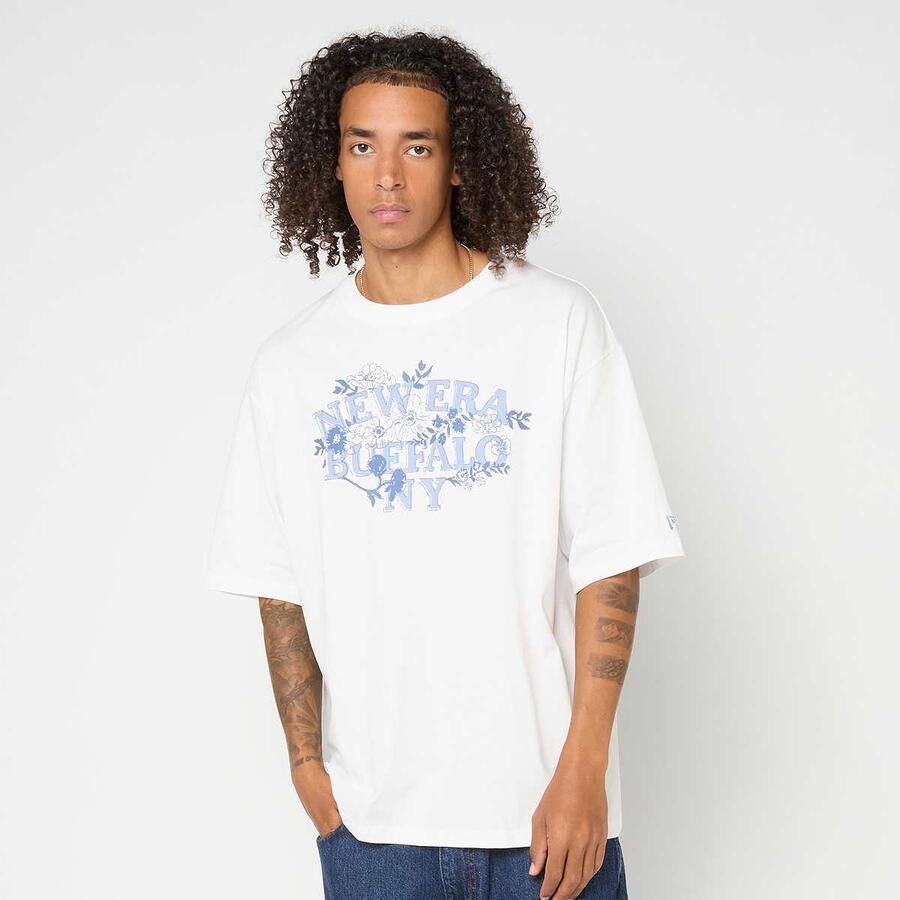 New era Floral Oversized Tee Men T-Shirts & Polo's wit Maat XL Kleding - Foto 3