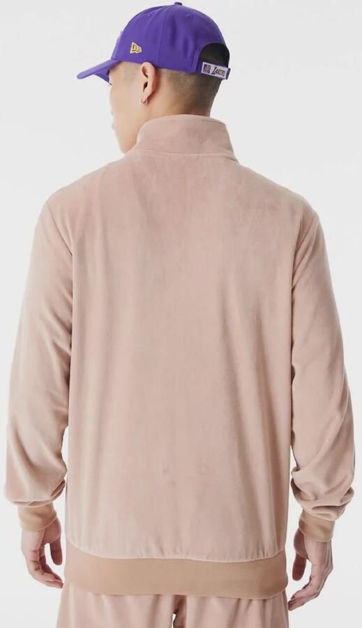 New era LA Lakers NBA Lifestyle Velours Trackjacket Men Trainingspakken beige Maat S Kleding - Foto 2