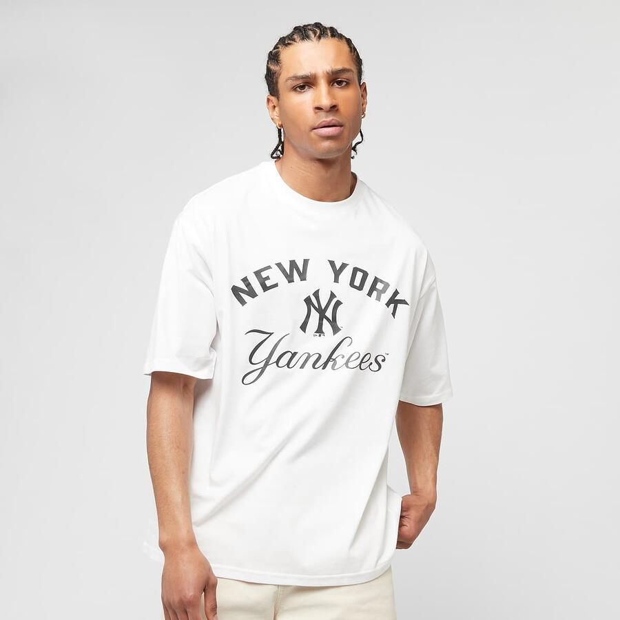 New era MLB Arch Graphic Oversized Tee York Yankees Men T-Shirts & Polo's wit Maat XL Kleding - Foto 3