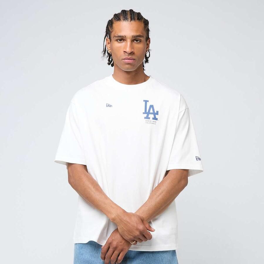 New era MLB Baseball Graphic Oversize Tee Los Angeles Dodgers men T-Shirts & Polo's wit Maat XL Kleding