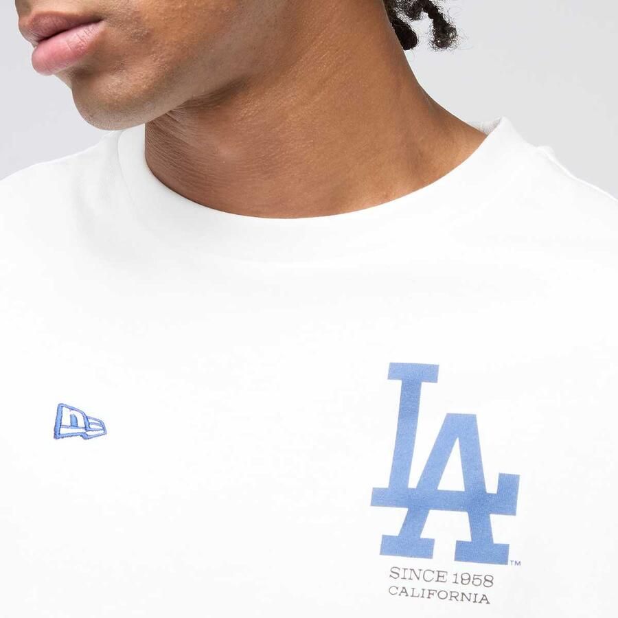 New era MLB Baseball Graphic Oversize Tee Los Angeles Dodgers men T-Shirts & Polo's wit Maat XL Kleding - Foto 2