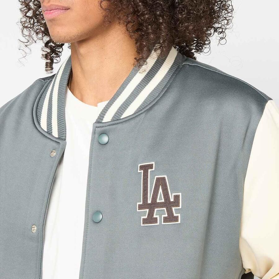 New era MLB Bomber Jacket Los Angeles Dodgers Men College jacks blauw Maat XL Kleding - Foto 2