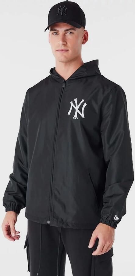 New era MLB Coaches' Jacket York Yankees Men Windbreakers zwart Maat XL Kleding - Foto 3
