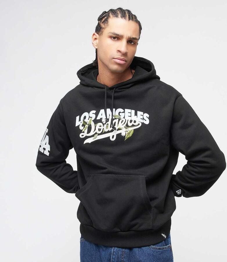 New era MLB Floral Graphic Hoodie Los Angeles Dodgers Men Hoodies & Sweaters zwart Maat XL Kleding - Foto 3