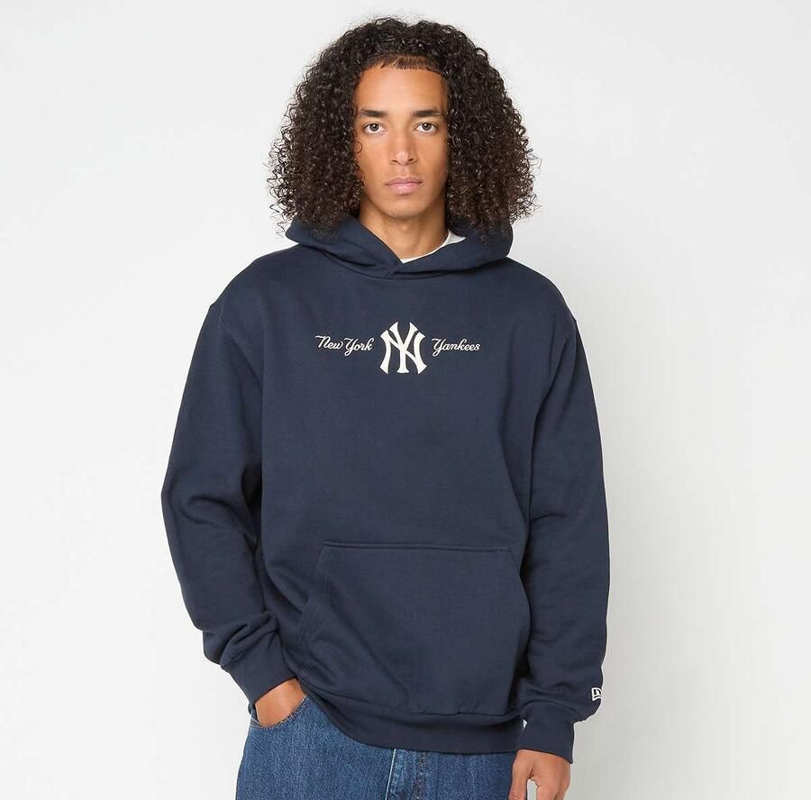 New era MLB Graphic Oversized Hoodie York Yankees Men Hoodies & Sweaters blauw Maat XL Kleding - Foto 3