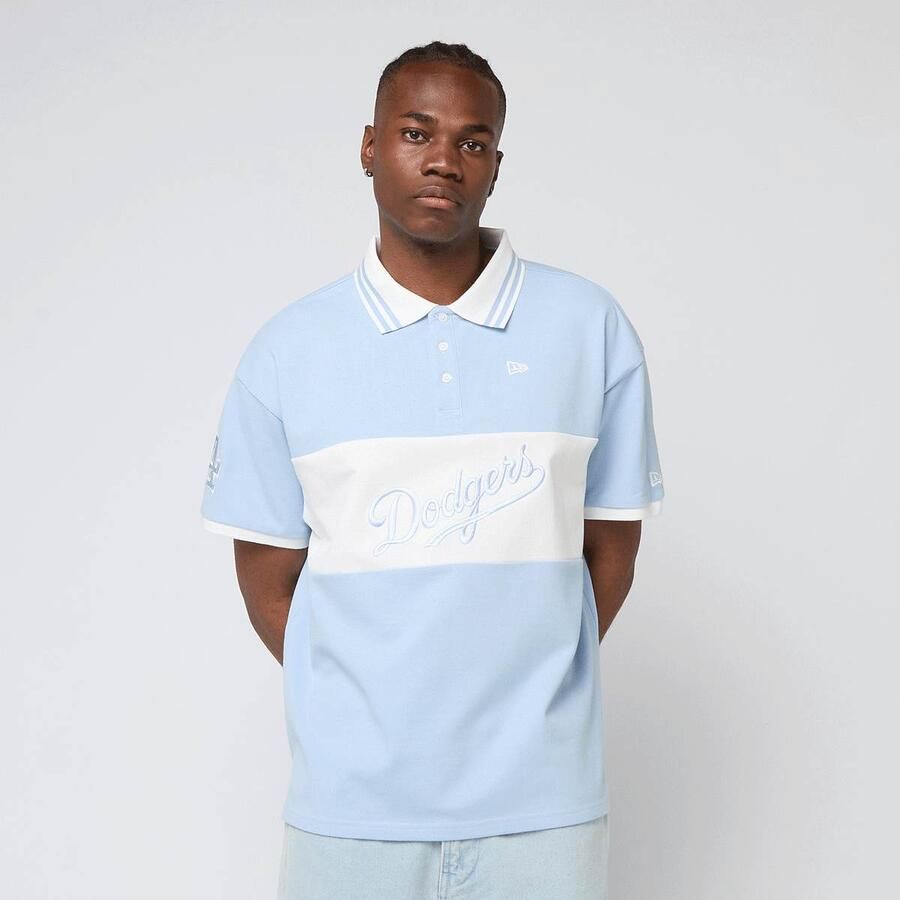 New era MLB Graphic Polo Los Angeles Dodgers PAB Men T-Shirts & Polo's blauw Maat XL Kleding - Foto 3