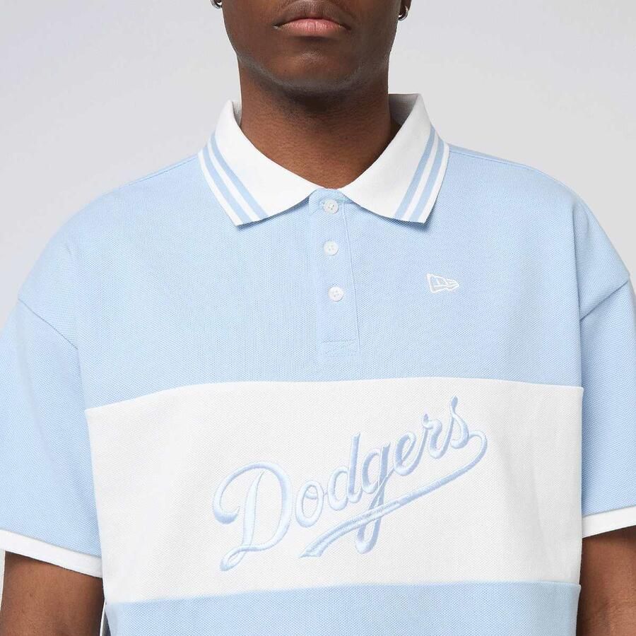 New era MLB Graphic Polo Los Angeles Dodgers PAB Men T-Shirts & Polo's blauw Maat XL Kleding - Foto 2