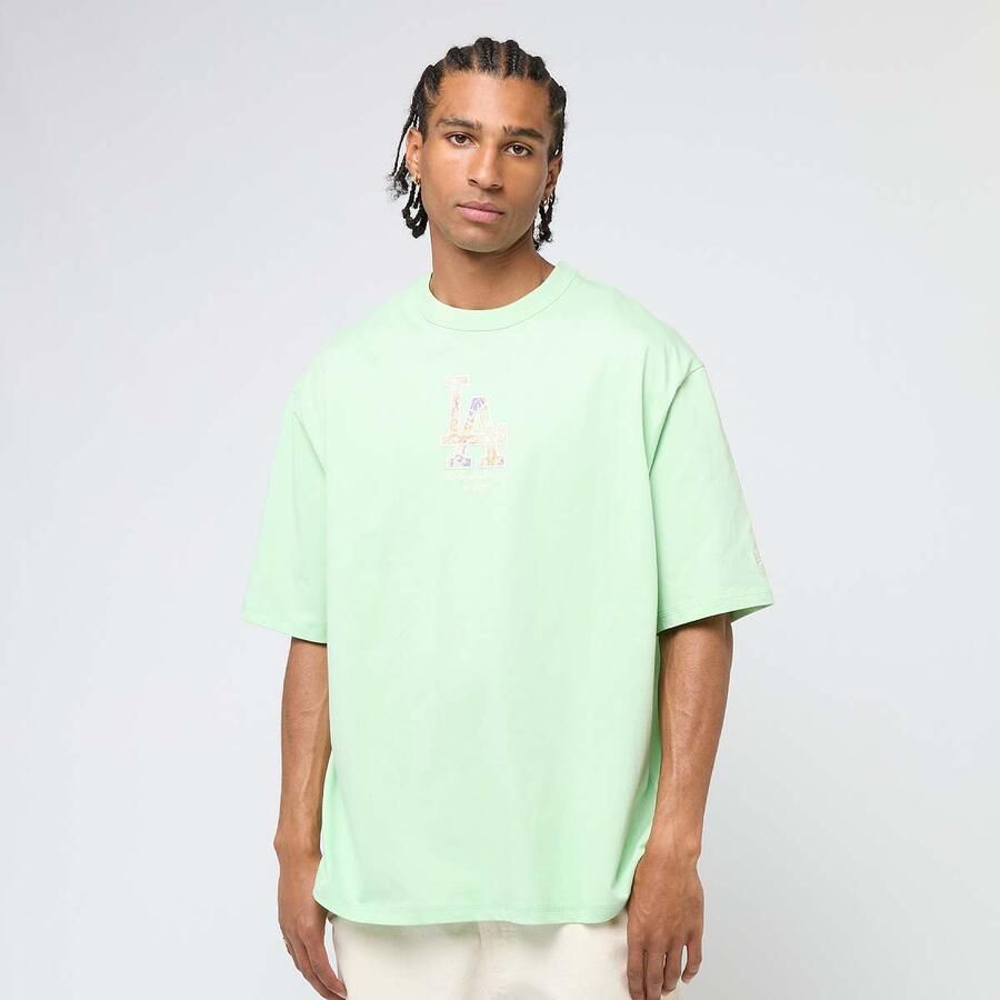 New era MLB Infill Los Angeles Dodgers Oversized Tee men T-Shirts & Polo's beige Maat XL Kleding - Foto 3