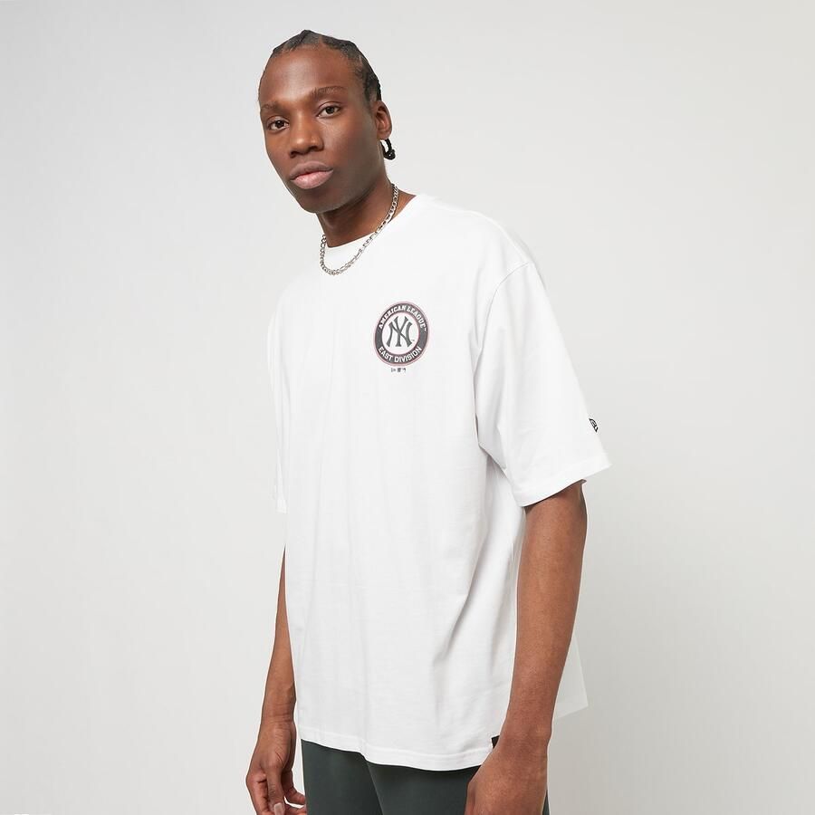 New era MLB Player Graphic Oversized Tee York Yankees Men T-Shirts & Polo's wit Maat S Kleding