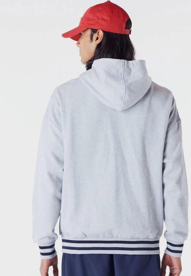 New era MLB RIB INFILL OS HOODIE los angeles dodgers hgrnvy Men Hoodies & Sweaters grijs Maat XL Kleding - Foto 2