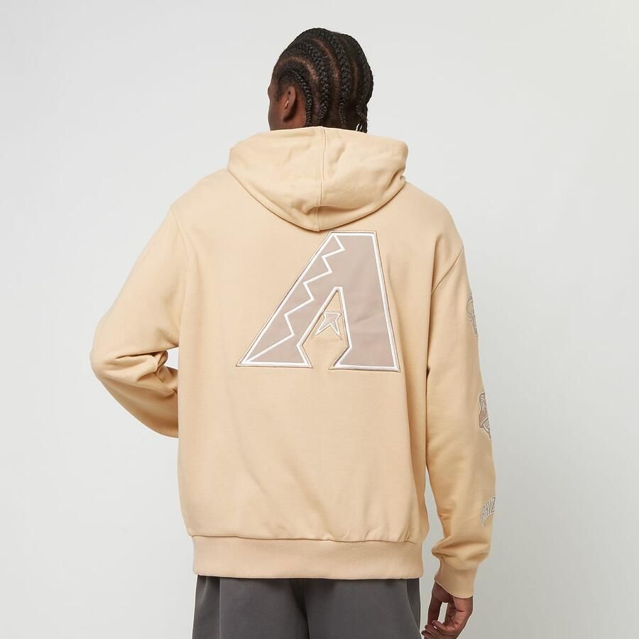New era MLB World Series Oversized Hoody Arizona Diamondbacks men Hoodies & Sweaters beige Maat XL Kleding