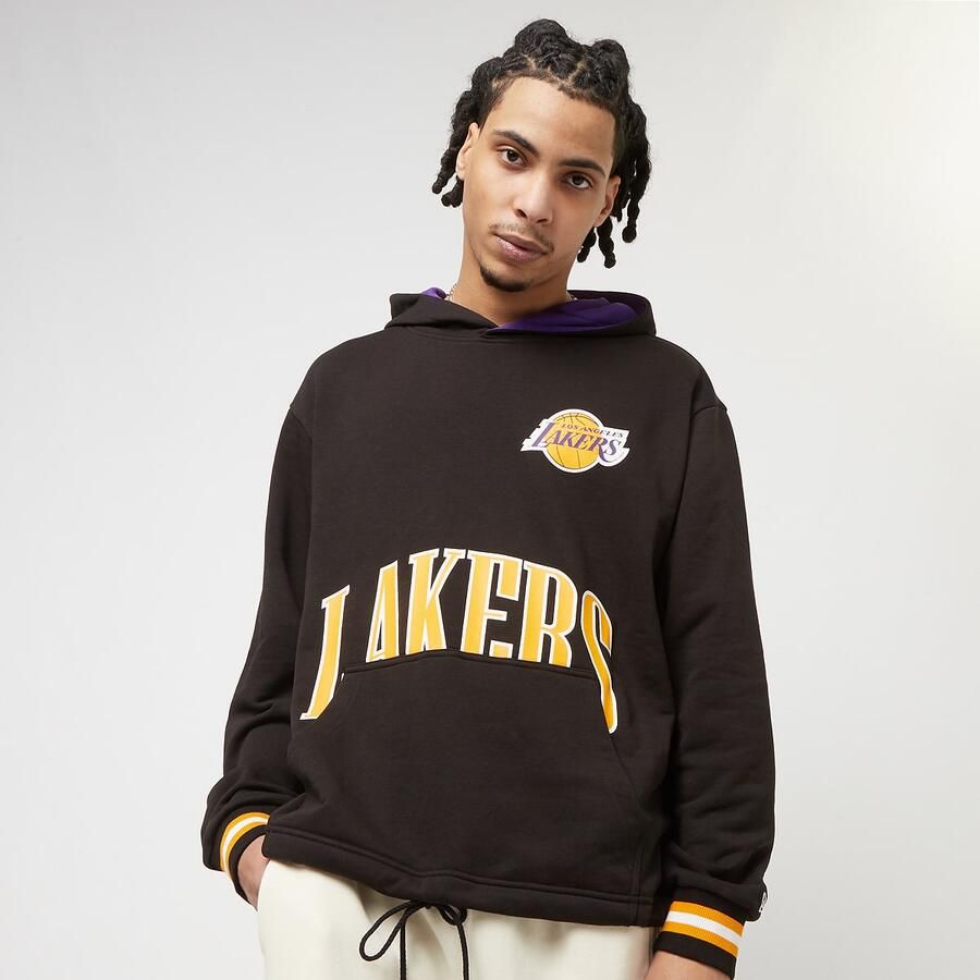 New era Nba Arch Graphic Oversized Hoody Los Angeles Lakers Hoodies Heren BLKAGD maat: XL beschikbare maaten:S M L XL - Foto 3