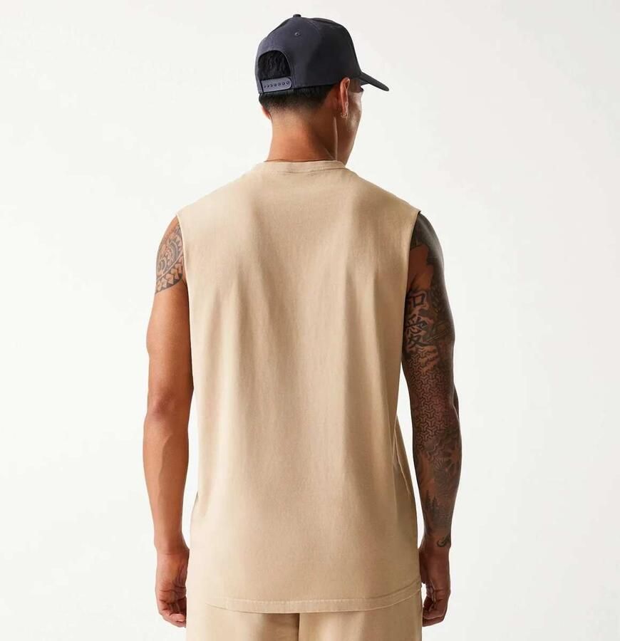 New era NBA Chicago Bulls Washed Tanktop men Tanktops beige Maat XXL Kleding - Foto 2