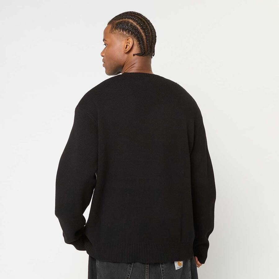 New era NBA Knit Sweater Chicago Bulls Men Hoodies & Sweaters zwart Maat XL Kleding