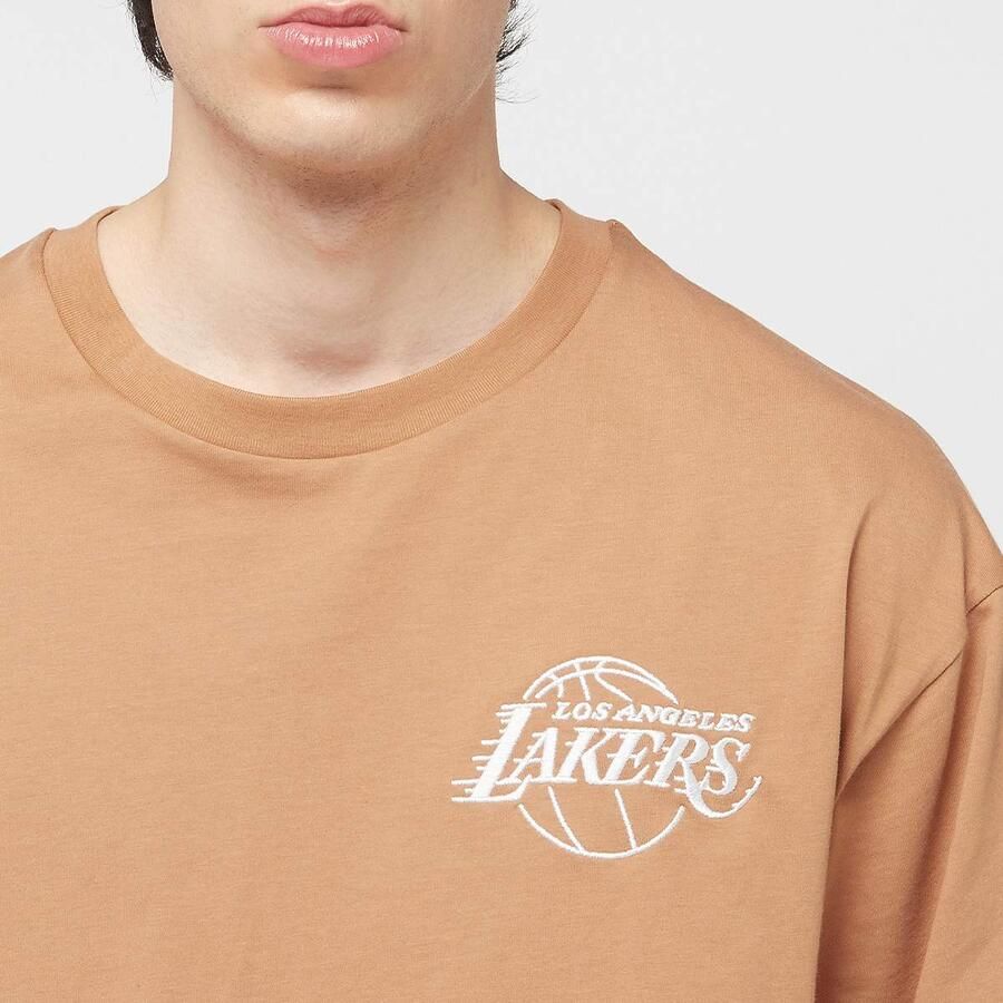 New era NBA League Essential Oversized Tee Los Angeles Lakers Men T-Shirts & Polo's oranje Maat S Kleding - Foto 2