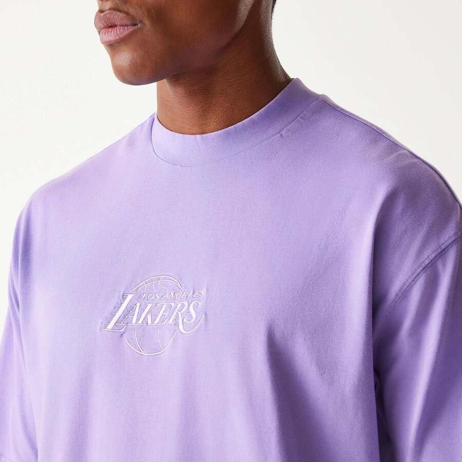 New era NBA Los Angeles Lakers Washed T-Shirt T-Shirts & Polo's roze Maat XL Kleding - Foto 2