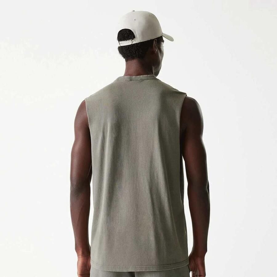 New era NBA Los Angeles Lakers Washed Tanktop men Tanktops grijs Maat XL Kleding