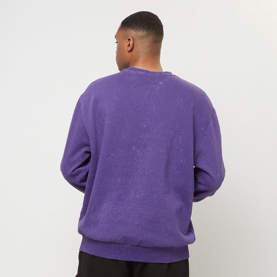 New era NBA Washed Crew Los Angeles Lakers Hoodies & Sweaters roze Maat S Kleding