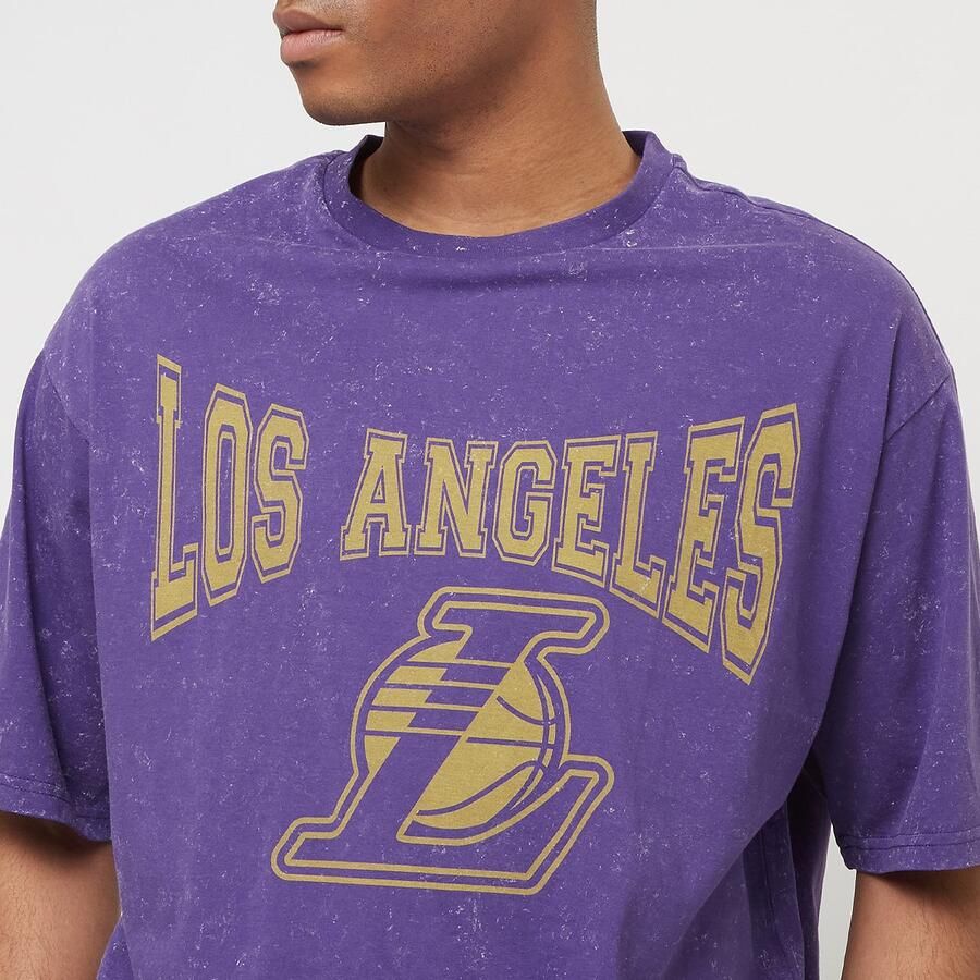 New era NBA Washed Oversized Tee Los Angeles Lakers T-Shirts & Polo's roze Maat XS Kleding - Foto 2
