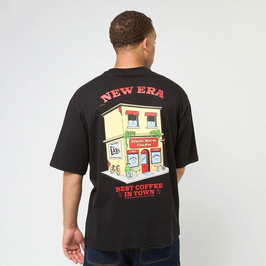 New era Oversized Graphic Tee Men T-Shirts & Polo's zwart Maat XL Kleding - Foto 3