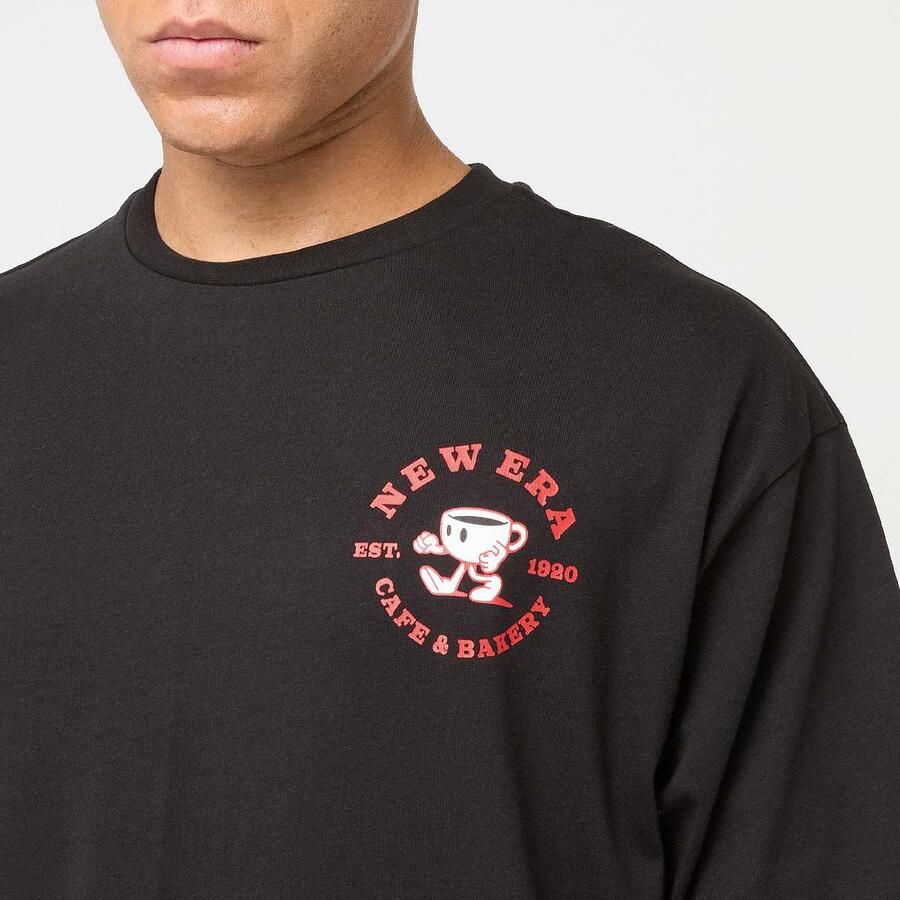 New era Oversized Graphic Tee Men T-Shirts & Polo's zwart Maat XL Kleding - Foto 2