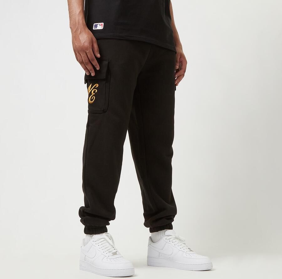 New era Script Cargo Joggers Men Trainingsbroeken zwart Maat XS Kleding - Foto 3