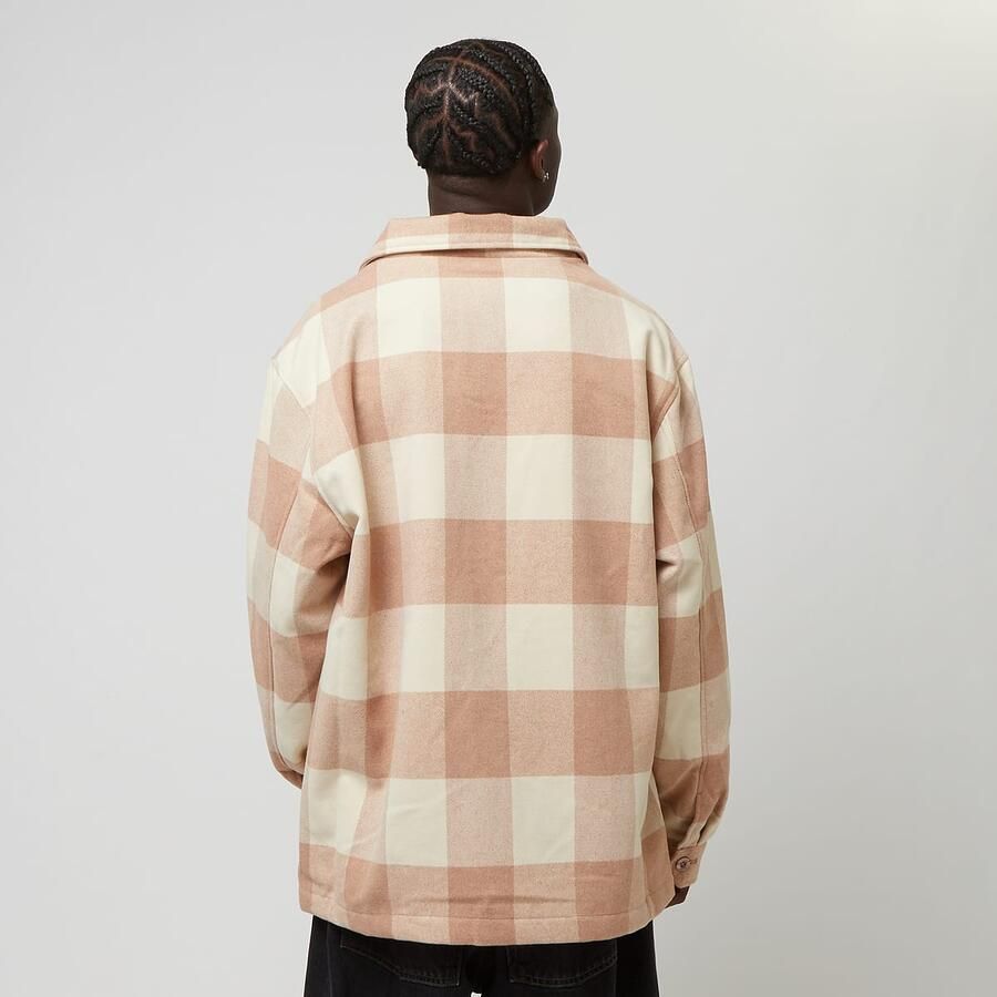 New era Shacket Men Overhemden beige Maat XS Kleding