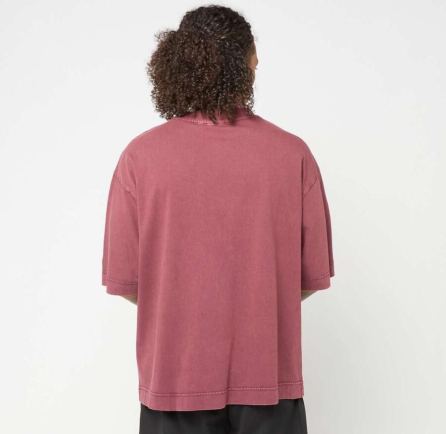 New era Washed Oversized Tee Men T-Shirts & Polo's rood Maat XL Kleding - Foto 2