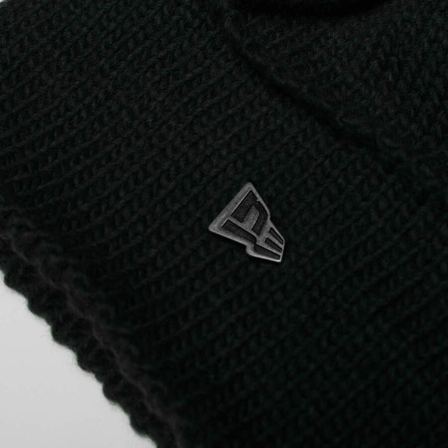 New era Wide Cuff Beanie Unisex Mutsen zwart Maat ONE SIZE Accessoires