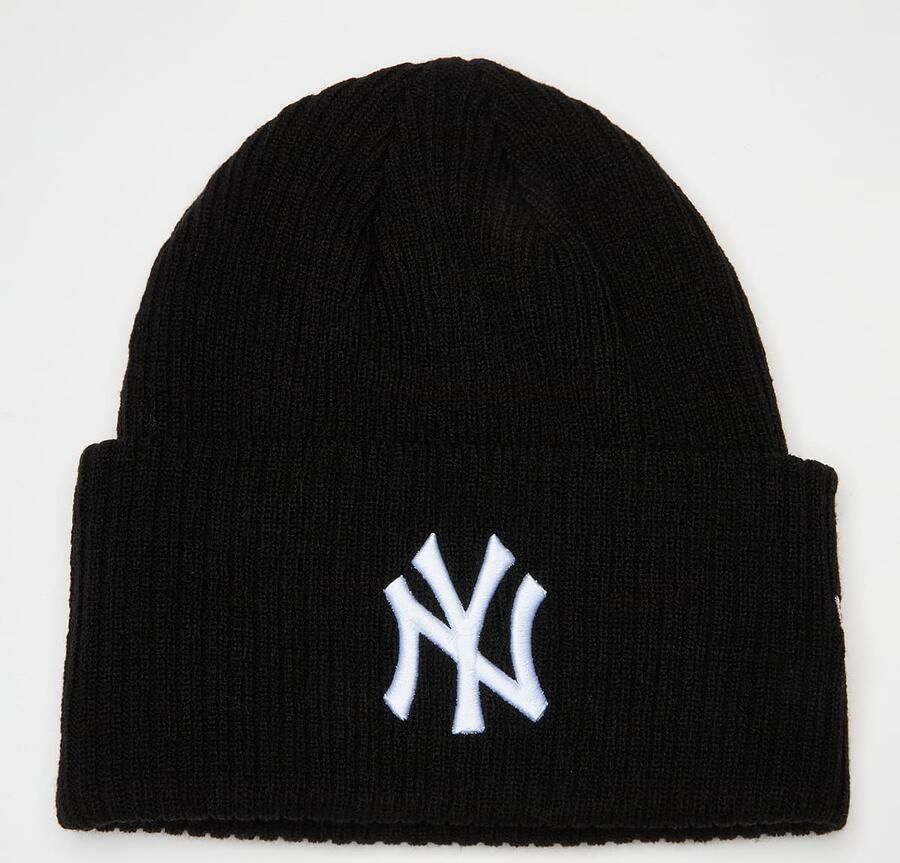 New era Wide Cuff Beanie York Yankees Unisex Mutsen zwart Maat ONE SIZE Accessoires - Foto 2