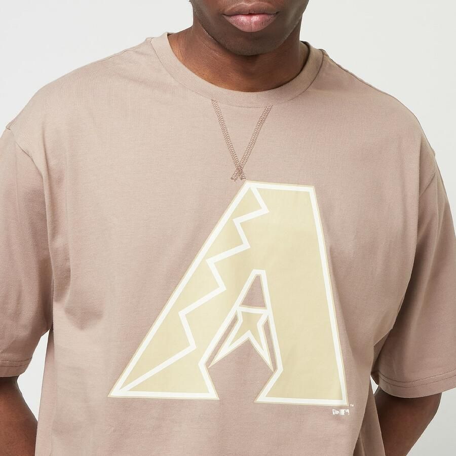 New era World Series BP Oversized Tee Arizona Diamondbacks Men T-Shirts & Polo's beige Maat XS Kleding - Foto 2