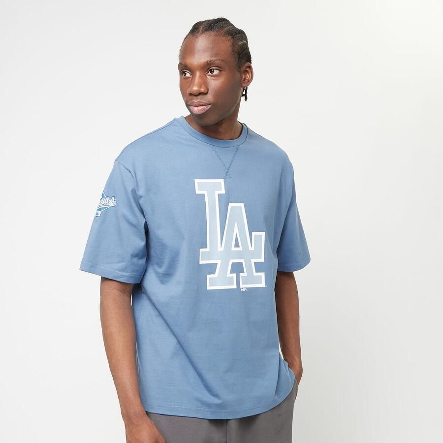 New era World Series CF Oversized Tee Los Angeles Dodgers Men T-Shirts & Polo's blauw Maat S Kleding - Foto 3