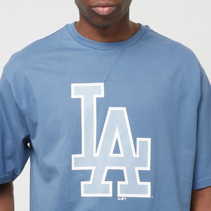 New era World Series CF Oversized Tee Los Angeles Dodgers Men T-Shirts & Polo's blauw Maat S Kleding - Foto 2
