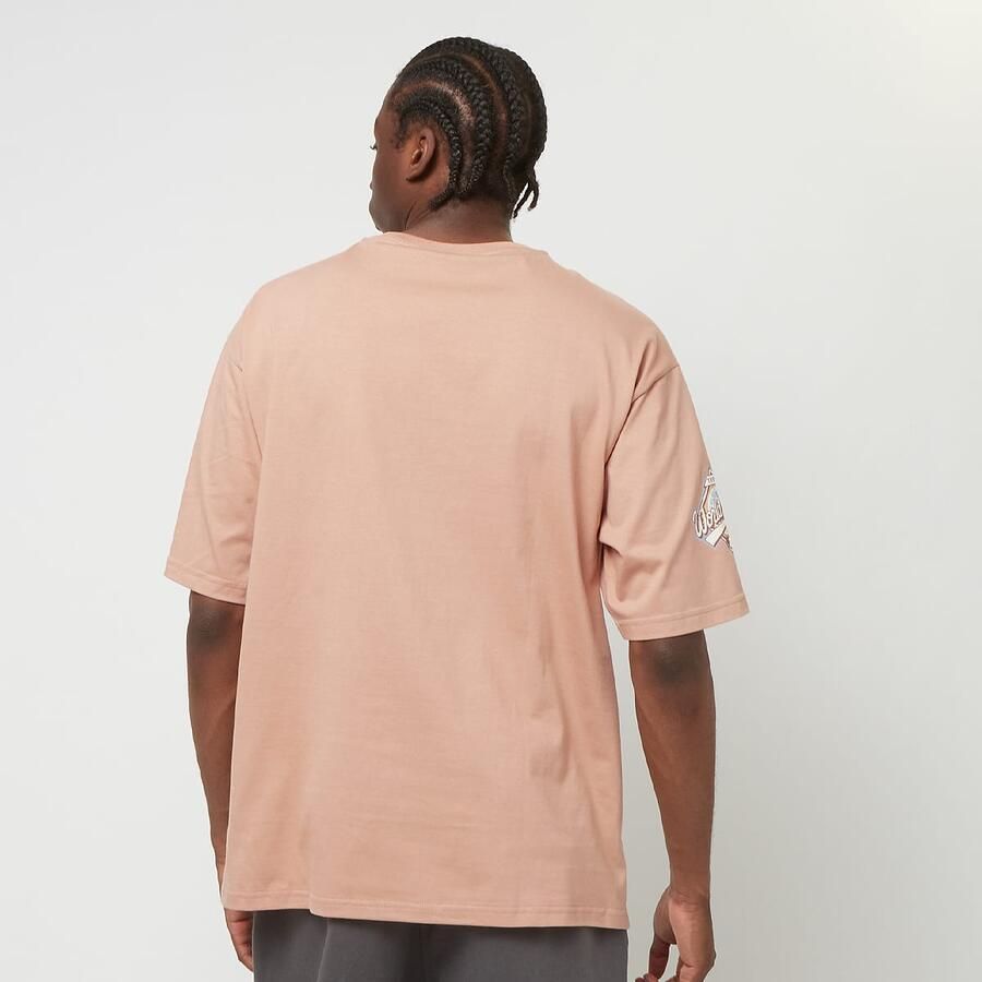 New era World Series CF Oversized Tee York Yankees Men T-Shirts & Polo's oranje Maat XS Kleding