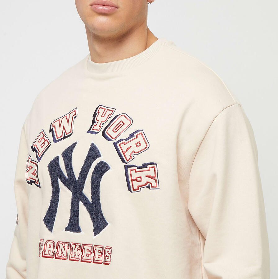 New era World Series Oversized Crew New York Yankees Hoodies & Sweaters in beige formaten: XS - Foto 2