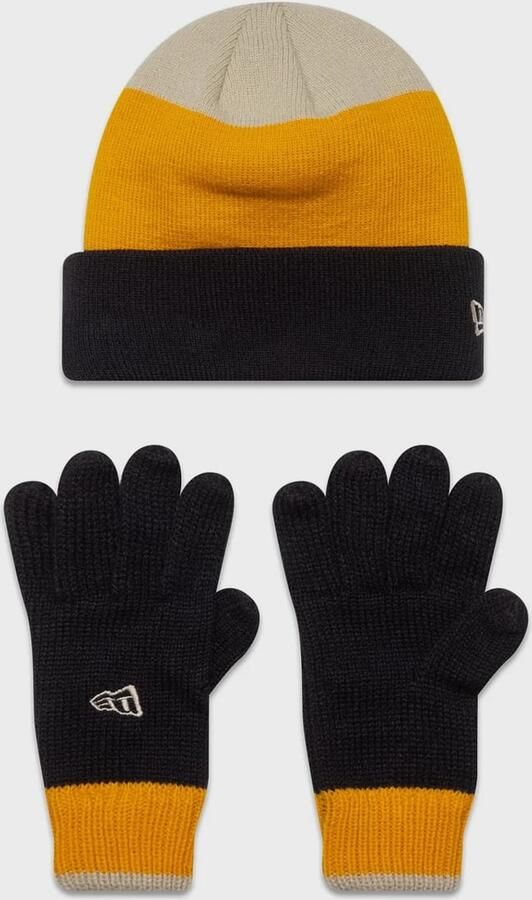 New era Youth Stripe Beanie Set (2 Piece) Unisex Mutsen multicolor Maat YOUTH Accessoires - Foto 2