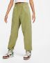 Nike Air High-waisted Corduroy Fleece Pants Trainingsbroeken Kleding alligator medium olive maat: M beschikbare maaten:XS S M - Thumbnail 1