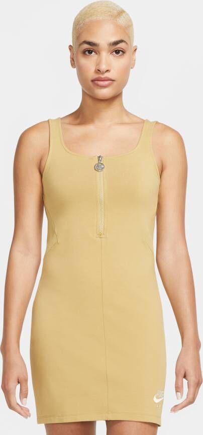Nike Air Women's Dress Jurken Kleding barley lemon drop maat: XS beschikbare maaten:XS S M L