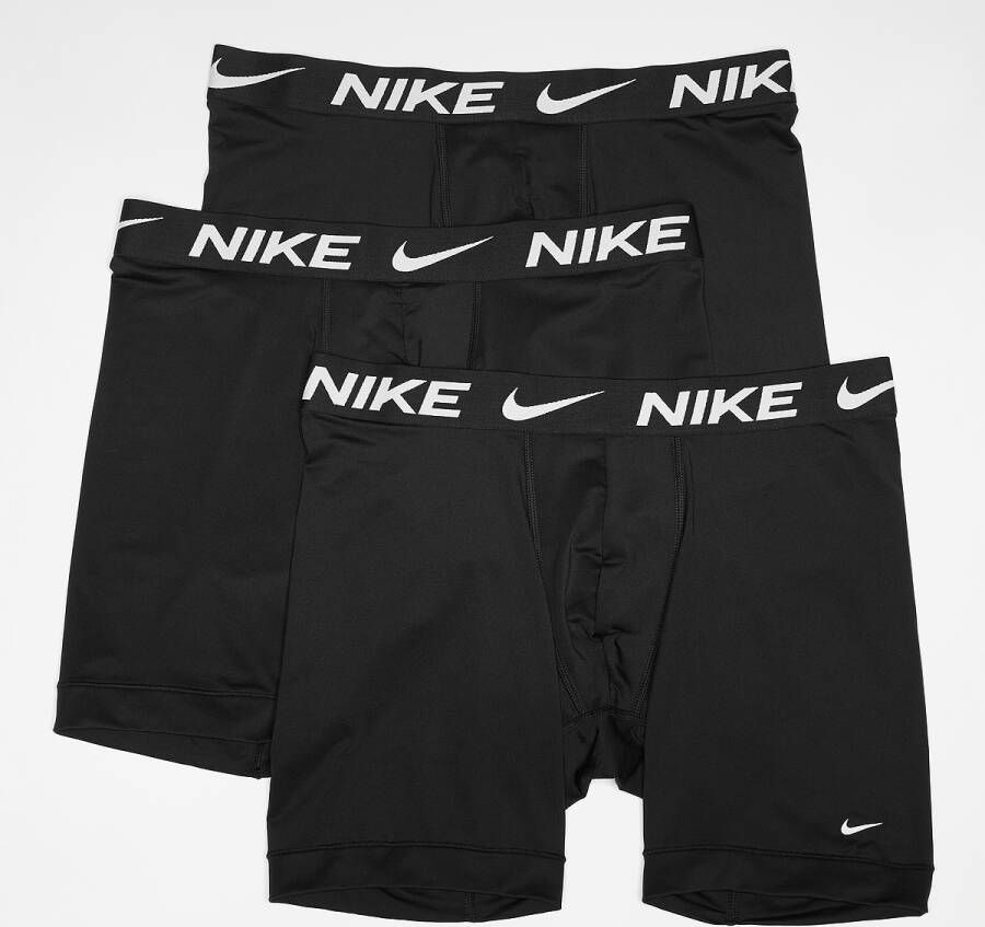 Nike Boxer Brief Long (3 Pack) Boxershorts Kleding Black maat: S beschikbare maaten:XS S M