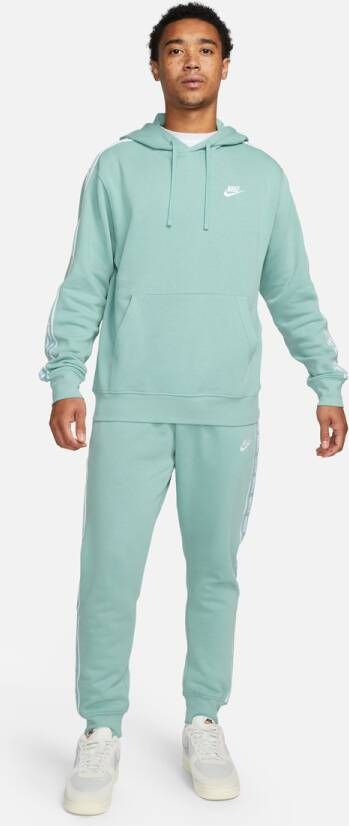 Nike Club Fleece Graphic Hooded Track Suit Trainingspakken Kleding mineral white maat: XL beschikbare maaten:XL