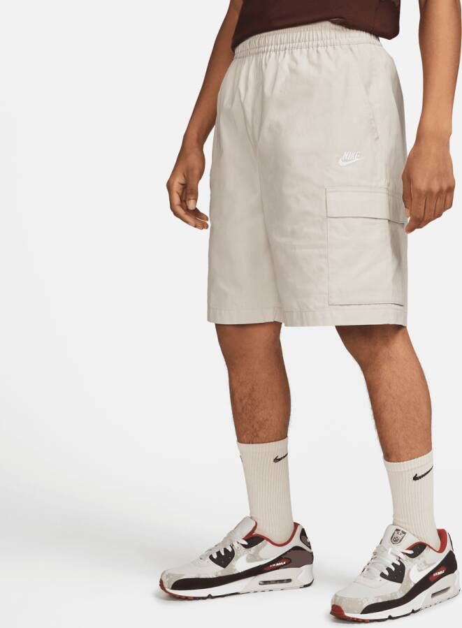 Nike Club Woven Cargo Shorts Sportshorts Kleding orewood brn white maat: XL beschikbare maaten:XL